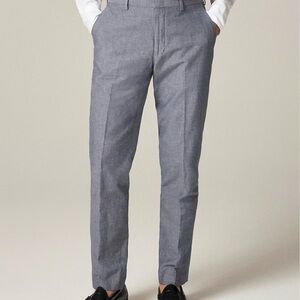 NWOT J. Crew Ludlow Slim-fit suit pant in Irish cotton-linen blend